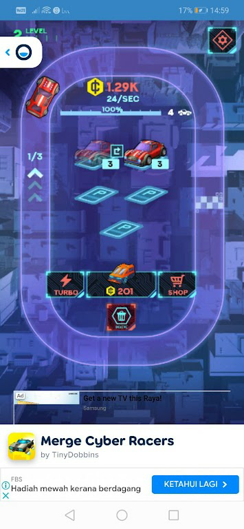 Download Merge Cyber Racers  APK