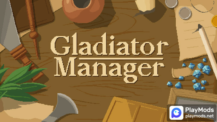 Gladiator managerMod  Apk v3.0.12e(Lots of diamonds)