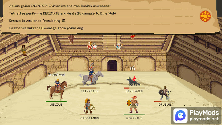 Gladiator managerMod  Apk v3.0.12e(Lots of diamonds)