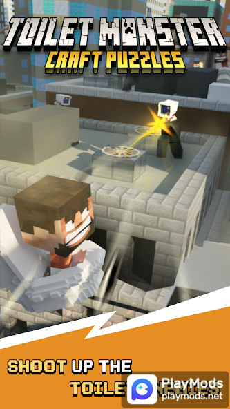 Toilet Monster Craft PuzzlesMod  Apk v1.0.4(No Ads Free Rewards)