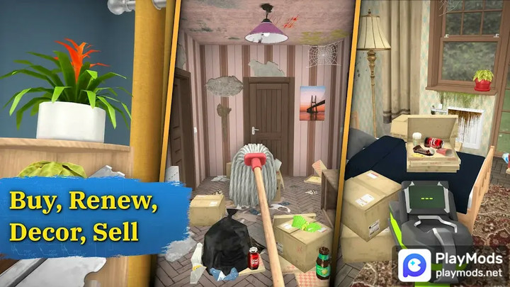 House Flipper Home DesignMod  Apk v1.341(Unlimited Money)