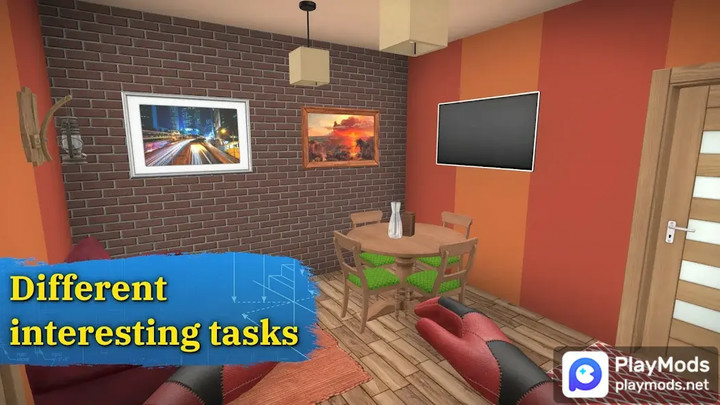 House Flipper Home DesignMod  Apk v1.341(Unlimited Money)