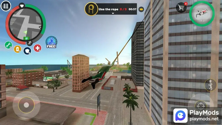 Rope Hero: Vice TownMod  Apk v6.6.2(Unlimited Money)