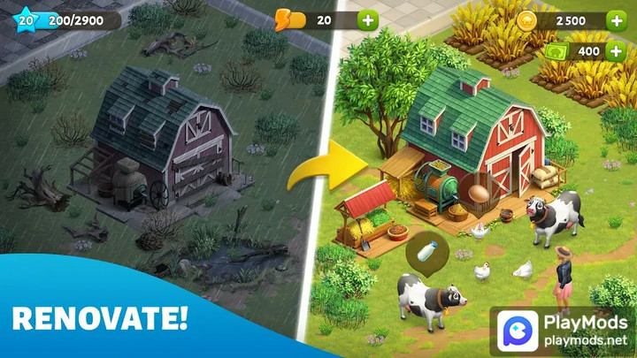 Spring Valley: Farm Quest GameMod  Apk v18.1(Unlimited Currency)
