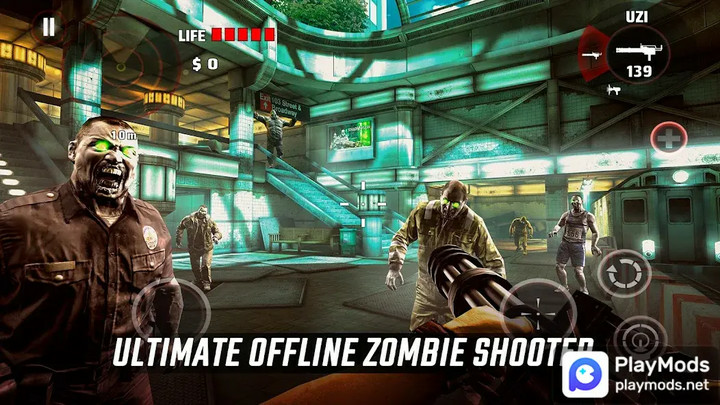 DEAD TRIGGER - Offline Zombie ShooterMod  Apk v2.1.1(Unlimited Money)