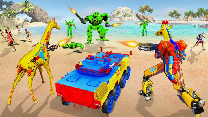 Giraffe Robot Car TransformMod  Apk v3.0.1