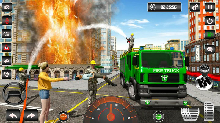 Emergency Fire Truck SimulatorMod  Apk v1.0