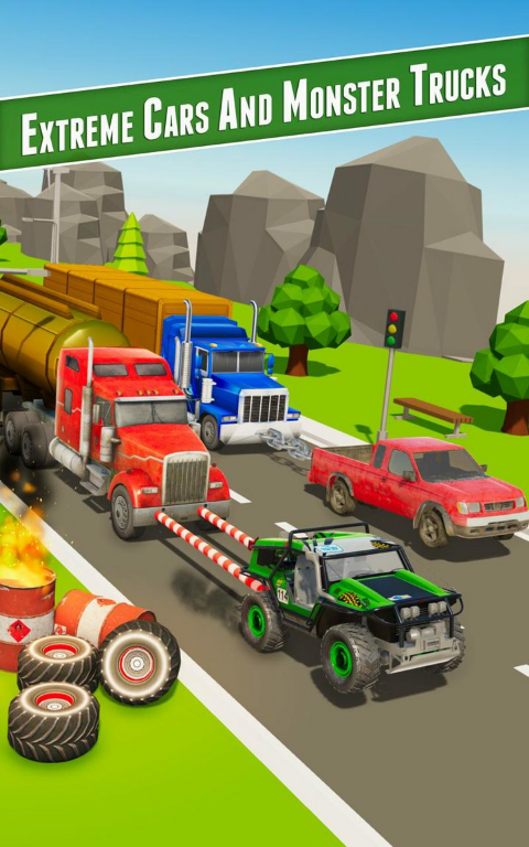Crazy Car Towing Race 3DMod  Apk v1.15