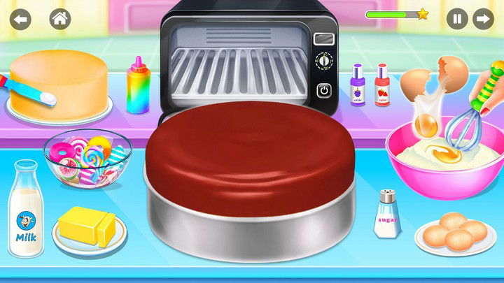 Sweet Bakery - Girls Cake GameMod  Apk v8.6.1