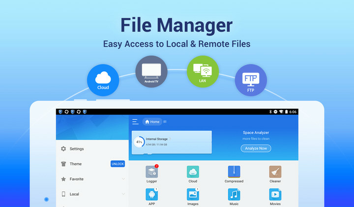 ES File ExplorerMod  Apk v4.4.0.2.1(Premium Features unlocked)