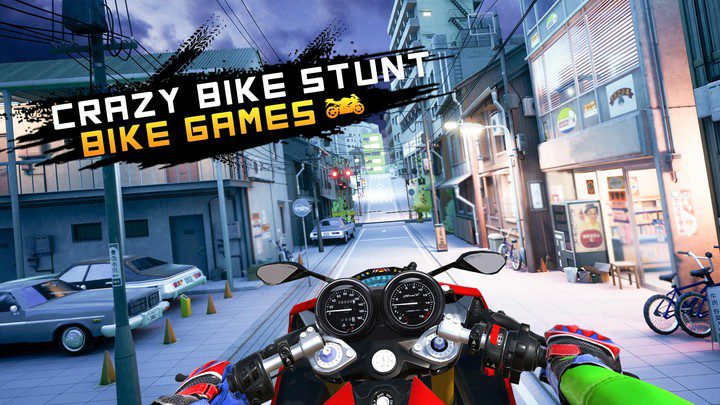 Crazy Bike Stunt Bike Games 3DMod  Apk v2.7
