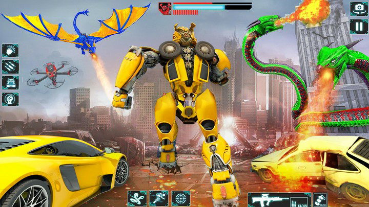 Snake Car Robot TransformationMod  Apk v3.5