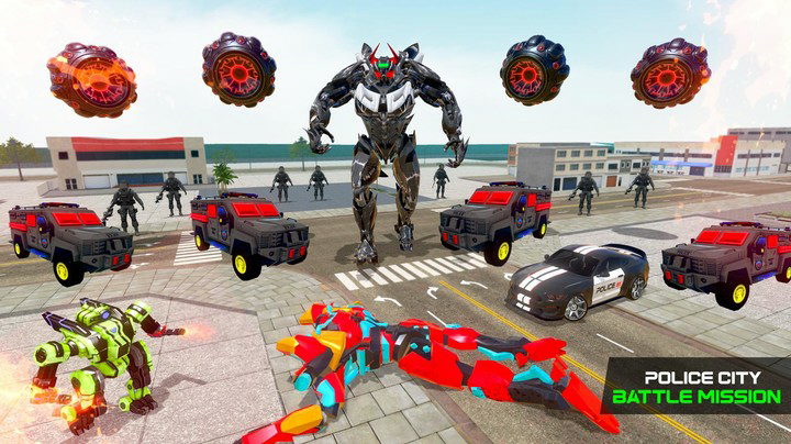 Grand Robot Car Transform GameMod  Apk v1.35