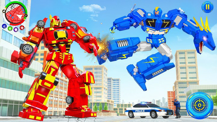 Limo Car Dino Robot Car GameMod  Apk v141