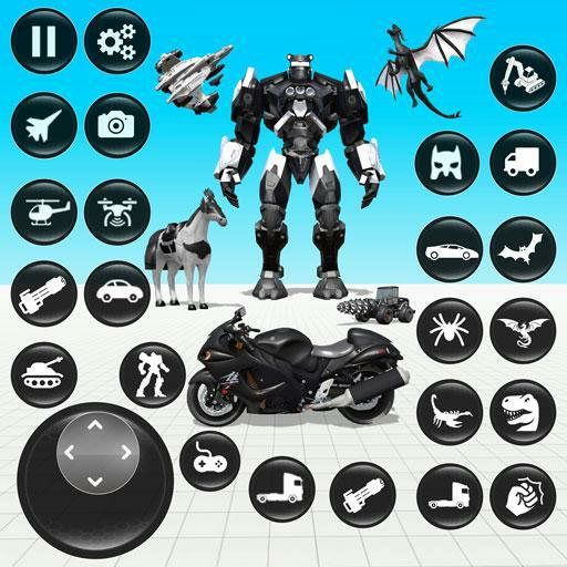Robot Bike Shooting GameMod  Apk v1.23