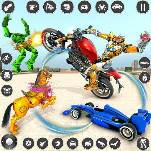 Robot Bike Shooting GameMod  Apk v1.23