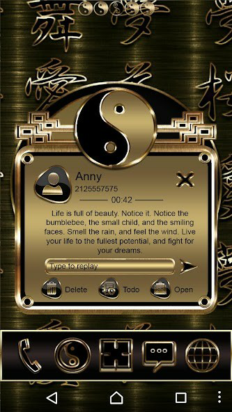 Ying Yang Go SMS themeMod  Apk v2(Paid for free)