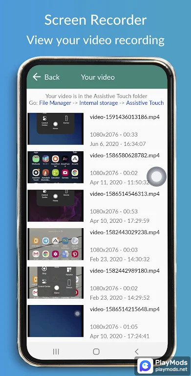 AssistiveTouch IOS - Screen Recorder Apk v1.9.8.13.11
