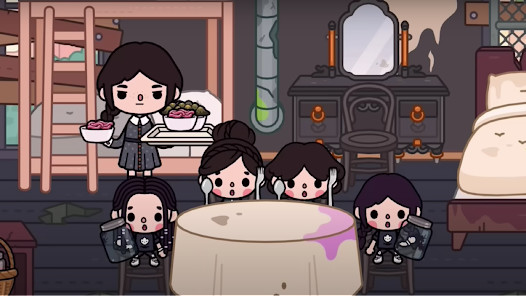 Boca Toca Wednesday Addams HD Apk v2023050315