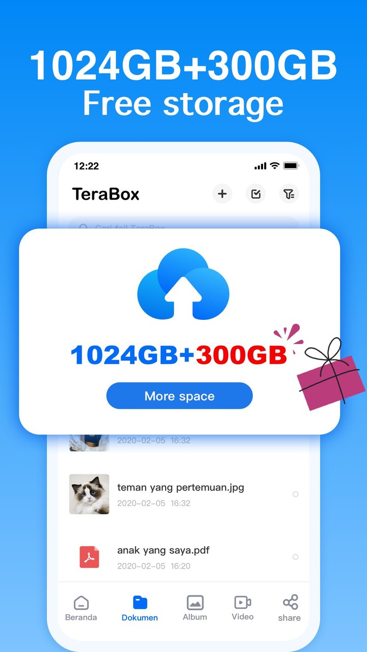 Terabox: Cloud Storage SpaceMod  Apk v3.10.6