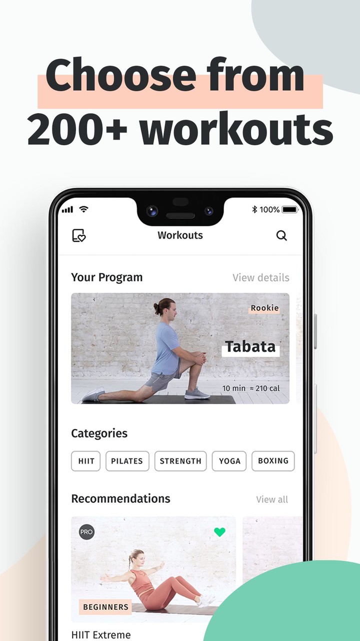 8fit Workouts & Meal PlannerMod  Apk v22.04.0(Unlocked)