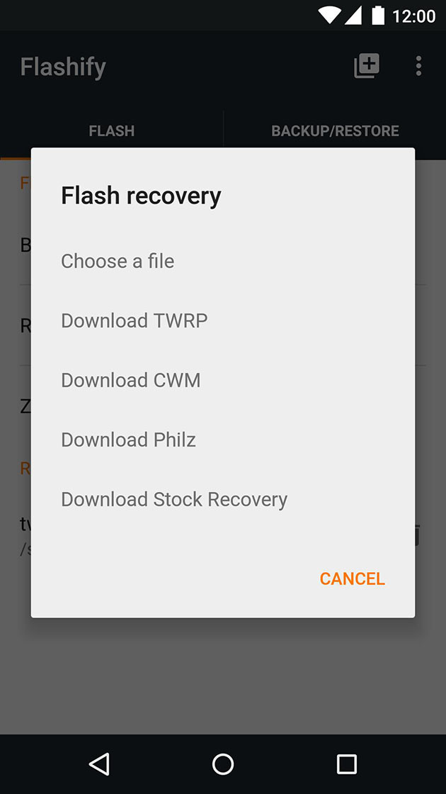 Flashify for root usersMod  Apk v1.9.2(Require root)