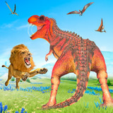 Lion vs Dinosaur Battle GameMod  Apk v6.0