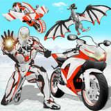 Snow Bike Transform Robot GameMod  Apk v1.0.77