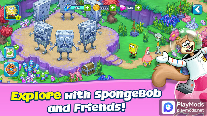 SpongeBob AdventuresMod  Apk v2.1.2(no ads)