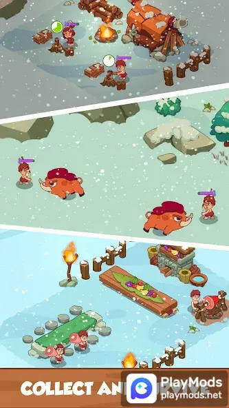 Icy Village Tycoon SurvivalMod  Apk v1.6.0(Mod Menu)