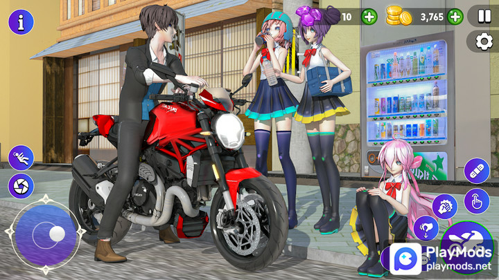 High School Love Sim Life GameMod  Apk v0.0.7(No Ads)