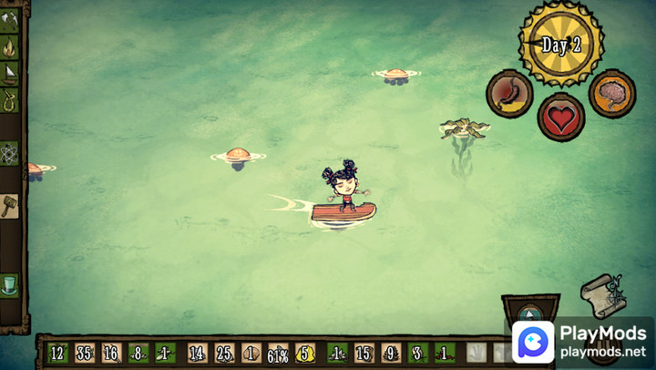 Don't Starve: ShipwreckedMod  Apk v1.33.3(Giant Country + Beach)