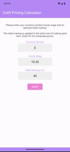Craft Pricing Calculator