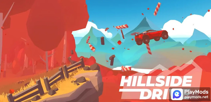 Hillside Drive: car racingMod  Apk v0.8.9-81(Free Shopping)