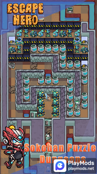 Escape Hero - Puzzle Pixel RPGMod  Apk v1.0.11(no ads)