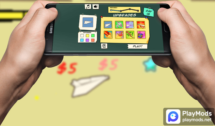 Paper Plane FlightMod  Apk v7(no ads)