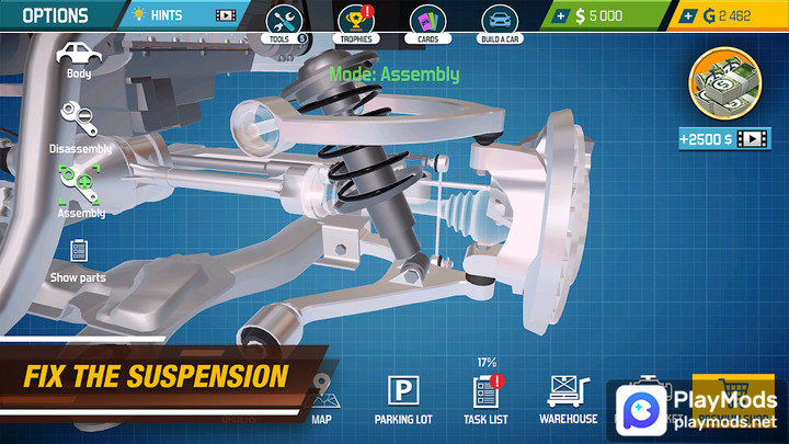 Car Mechanic Simulator 18Mod  Apk v2.1.86(Unlimited Money)
