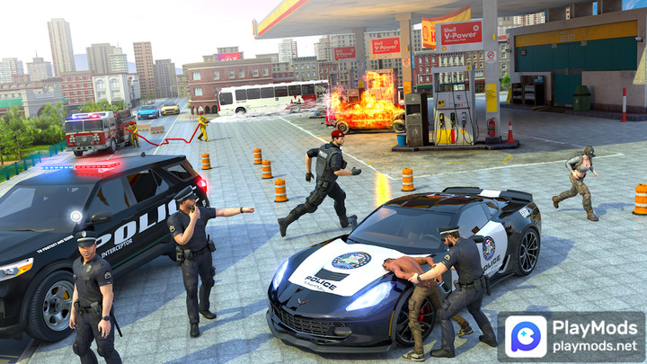 Police Car Simulator Game 3DMod  Apk v5.6(Unlimited currencies)