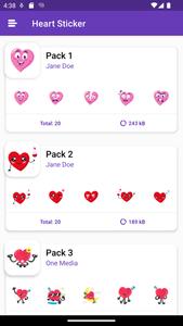 Cute Heart Stickers