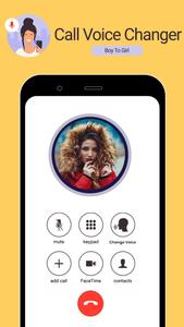 Call Voice Changer Boy to Girl