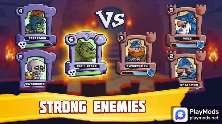 Skeleton defense Strategy gameMod  Apk v0.0.6(Unlimited Money)