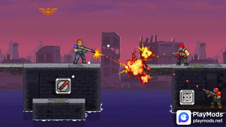 Gun Force Side-scrolling GameMod  Apk v1.83(Unlimited Money)