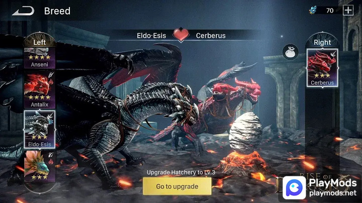 Rise of DragonsMod  Apk v1.114.121401(Speed Hack/No Ads)