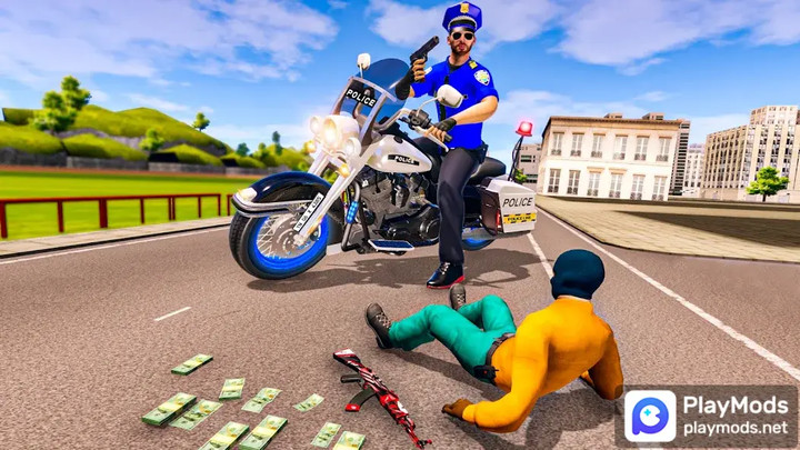 Police Simulator Cop Games 3DMod  Apk v1.0.1(Speed change)