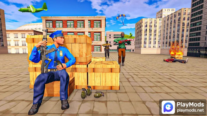 Police Simulator Cop Games 3DMod  Apk v1.0.1(Speed change)