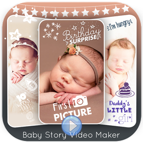 Baby Story Photo Video Maker