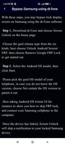 Samsung FRP Unlock Guide