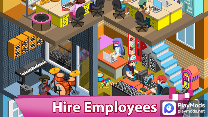 Video Game Tycoon idle clickerMod  Apk v3.8(Unlimited money)