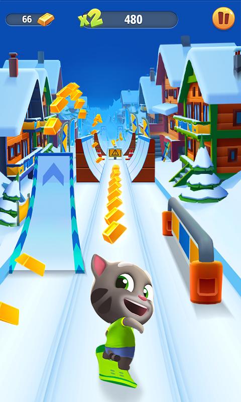 Talking Tom Gold Run 3D Game