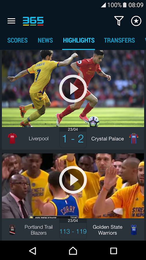 365Scores - Sports Scores Live 13.2.4 APK